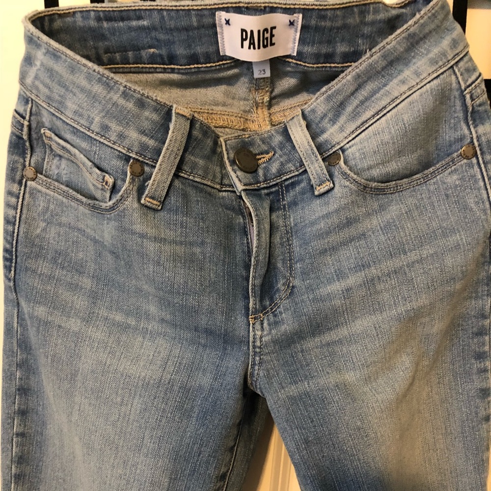 PAIGE Ripped Jeans